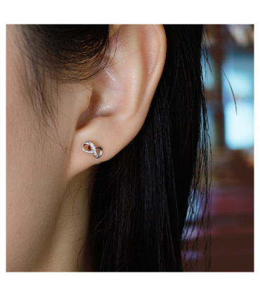 Infinity Stud Earrings