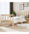 Bed Frame Solid Wood 90x200 cm