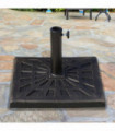 Patio Umbrella Stand 15KG Square Bronze