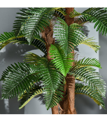 Artificial Fern Tree 36 Leaves with Nursery Pot, Fake Plant 150cm