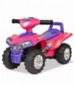 Children's Ride-on ATV with Sound and Light Pink and Purple