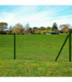 Euro Fence Steel 25x0.8 m Green