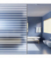 Frosted Privacy Window Film Adhesive Stripes 0.9x20 m