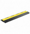 Cable Protector Ramp 2 Channels Rubber 101.5 cm