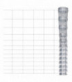 Garden Fence Galvanised Steel 50x1.5 m Silver