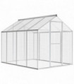 Outdoor Aviary Aluminium 178x242x192 cm