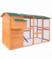 Chicken Coop Wood 295x163x170 cm