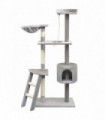 Cat Tree with Sisal Scratching Posts 150 cm Grey