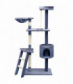 Cat Tree with Sisal Scratching Posts 150 cm Dark Blue