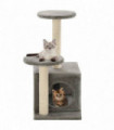 Cat Tree with Sisal Scratching Posts 60 cm Grey