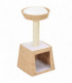 vidaXL Cat Tree with Sisal Scratching Post Seagrass