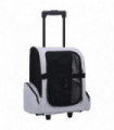 vidaXL Foldable Multipurpose Pet Trolley Grey