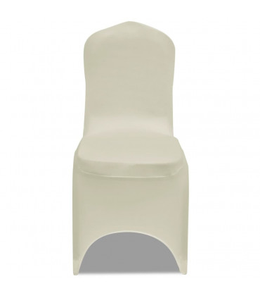 Chair Cover Stretch Cream 6 pcs