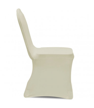 Chair Cover Stretch Cream 6 pcs