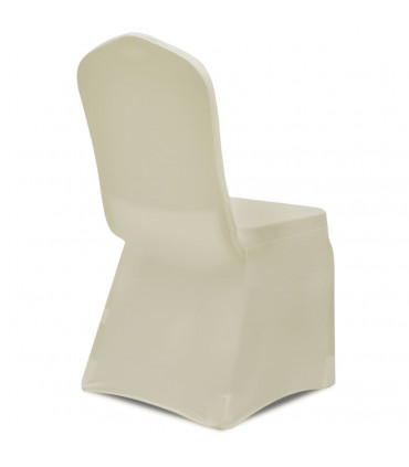 Chair Cover Stretch Cream 6 pcs
