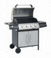 Gas Barbecue Grill 4+1 Cooking Zone Steel & Stainless Steel