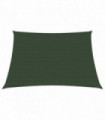 Sunshade Sail 160 g/m² Dark Green 3/4x2 m HDPE
