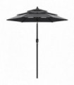 3-Tier Parasol with Aluminium Pole Anthracite 2 m