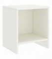 Bedside Cabinet White 35x30x40 cm Solid Pinewood
