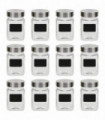 Storage Jars with Sticker 12 pcs 300 ml