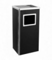 Ashtray Dustbin Hotel 45 L Steel Black