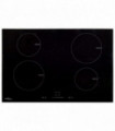 Induction Hob with 4 Burners Touch Control Glass 77 cm 7000 W