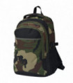 School Backpack 40 L Black and Camouflage