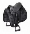 Pony Saddle Set 10" Black