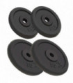 Weight Plates 4 pcs 2x10 kg+2x5 kg Cast Iron