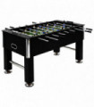 Football Table Steel 60 kg 140x74.5x87.5 cm Black