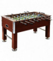 Football Table Steel 60 kg 140x74.5x87.5 cm Brown