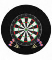 Professional Dart Set with Dartboard and Surround Sisal Steel