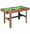 4 Feet Billiard Table 122x61x76 cm Brown