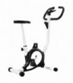 Exercise Bike with Belt Resistance Black