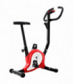 Exercise Bike with Belt Resistance Red