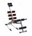 L-shaped Abdominal Trainer with Elastic Strings