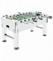 Football Table Steel 60 kg 140x74.5x87.5 cm White