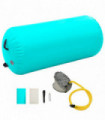 Inflatable Gymnastic Roll with Pump 120x75 cm PVC Green