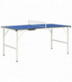 5 Feet Ping Pong Table with Net 152x76x66 cm Blue