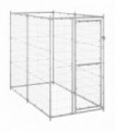 vidaXL Outdoor Dog Kennel Galvanised Steel 110x220x180 cm