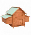 Chicken Coop 152x96x110 cm Solid Firwood