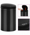 Automatic Sensor Dustbin 30 L Carbon Steel Black