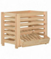 Potato Box 60x40x50 cm Solid Pinewood