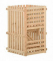 Potato Box 50x50x80 cm Solid Pinewood