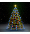 Christmas Tree Net Lights with 150 LEDs Blue 150 cm