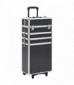 Make-up Trolley Aluminium Black