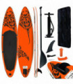 Inflatable Stand Up Paddleboard Set 305x76x15 cm Orange