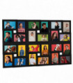 vidaXL Collage Photo Frame for 24x(13x18 cm) Picture Black MDF