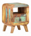 vidaXL Bedside Cabinet 30x30x41 cm Solid Reclaimed Wood