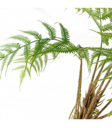 Artificial Large Fern Plant Green Plastic Fern Natural 120 x 90 x 90cm